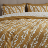 Golden Feather Comforter
